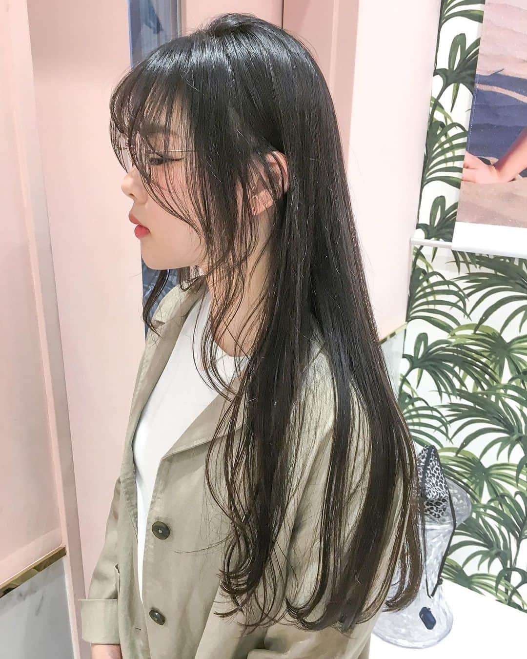 原涼香のインスタグラム：「ㅤㅤㅤㅤㅤㅤㅤㅤㅤㅤㅤㅤㅤ #얼굴소멸컷 #레이어드컷  耳にかけてもかわいい🇰🇷❤️ ㅤㅤㅤㅤㅤㅤㅤㅤㅤㅤㅤㅤㅤ」