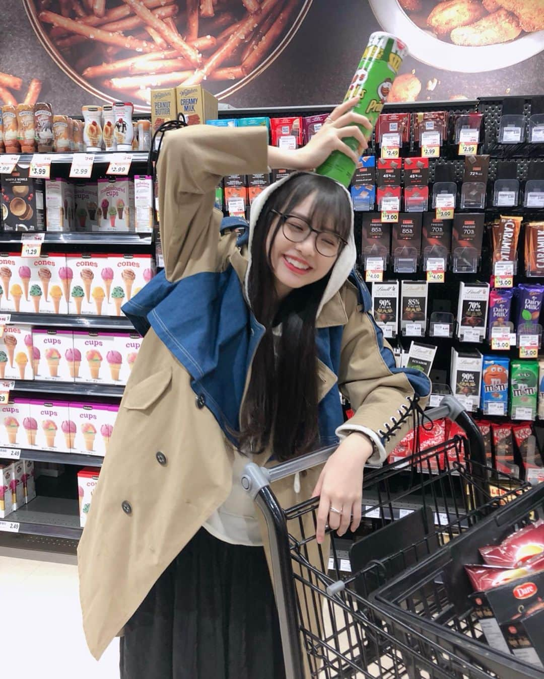 三品瑠香さんのインスタグラム写真 - (三品瑠香Instagram)「I arrived in Canada today!🇨🇦 I went shopping at a large supermarket😂  カナダにきました＾＾ #canada」5月24日 12時45分 - ruka_mishina