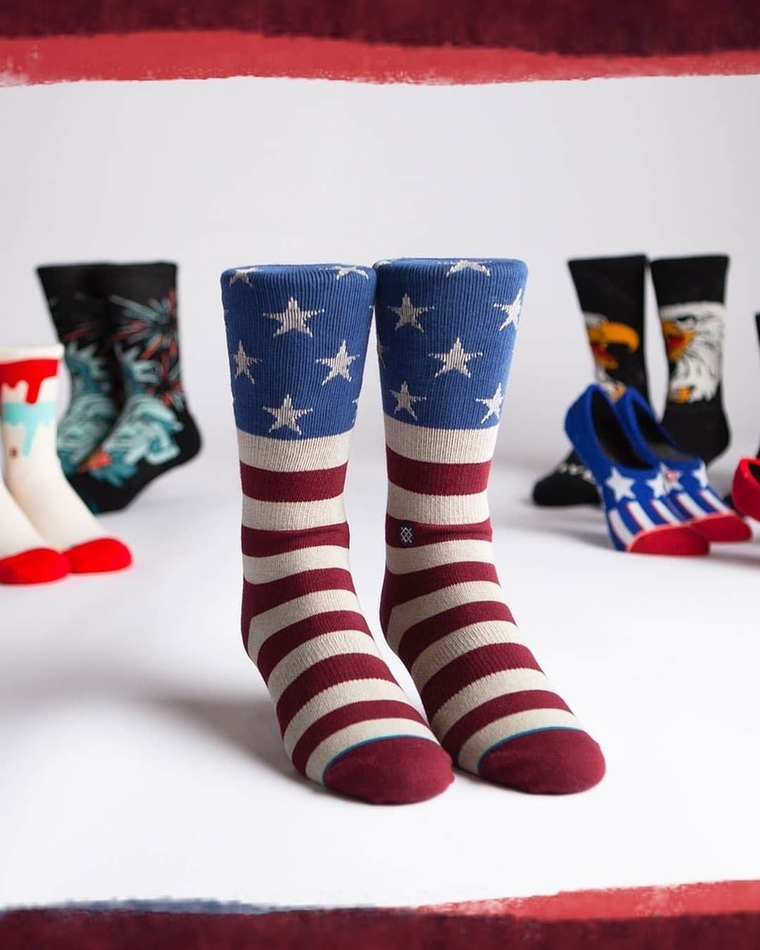 Stance Japanさんのインスタグラム写真 - (Stance JapanInstagram)「Socks for Heroes 🇺🇸 #MemorialDay」5月24日 12時57分 - stance_japan