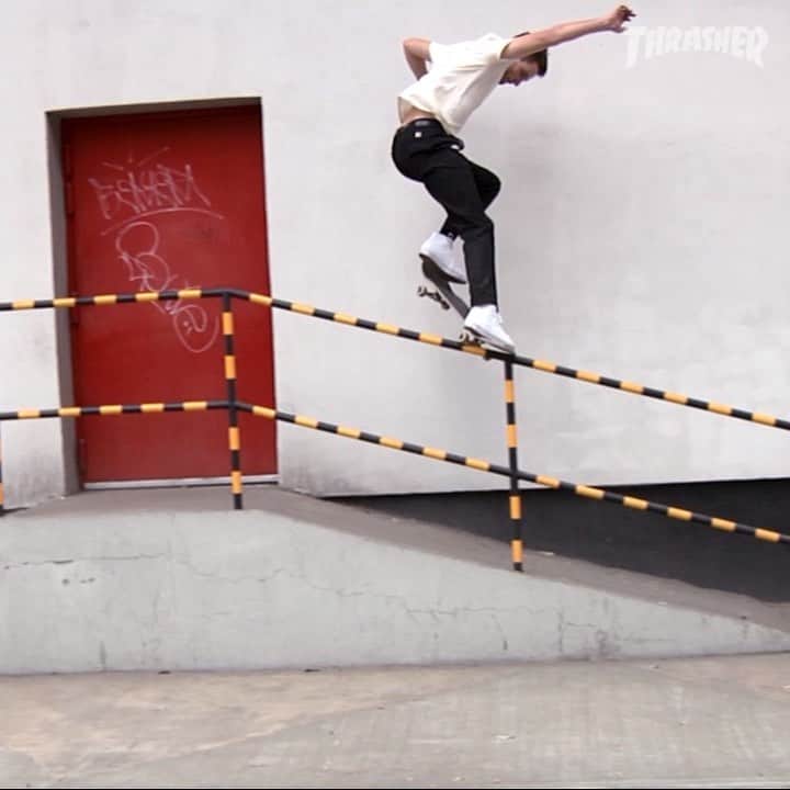 スラッシャーのインスタグラム：「👉🏽 @m.a.d.c.a.p @bradcromer @justindrysen & @vtanderson_ in @hufworldwide’s ‘CDMX’ video. Now playing on ThrasherMagazine.com 📡」