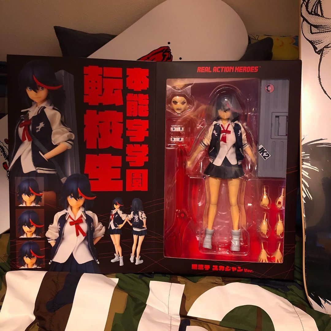 直井由文さんのインスタグラム写真 - (直井由文Instagram)「@medicom_toy  #纏流子  #キルラキル  #killlakill  #プロメア  #triggerinc」5月24日 14時03分 - boc_chama_9