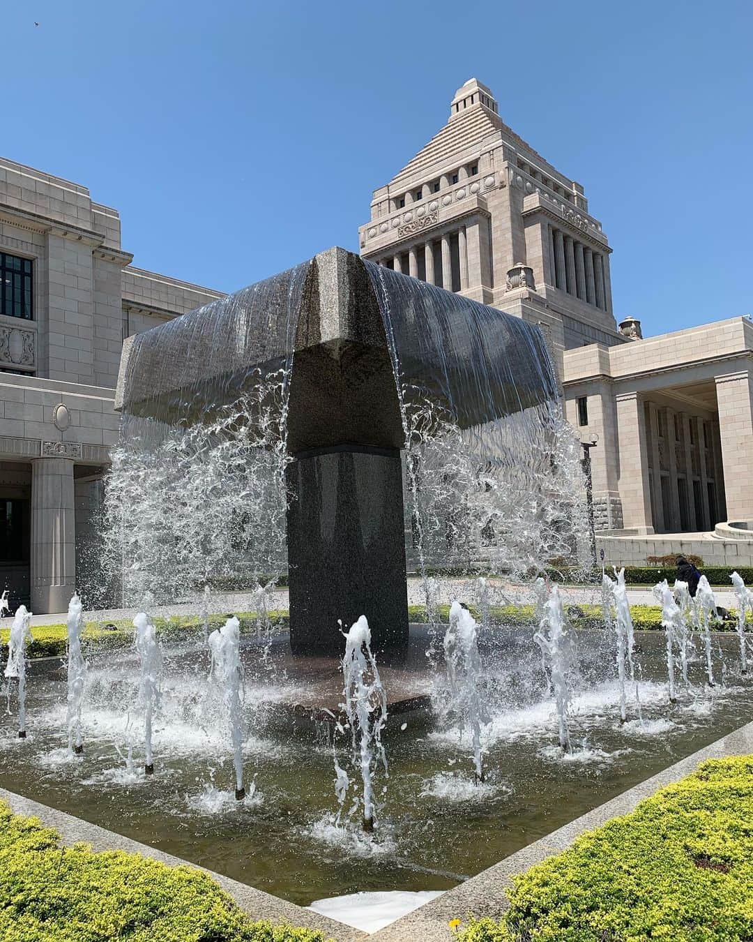 のインスタグラム：「水が滴る国会#国会七変化」