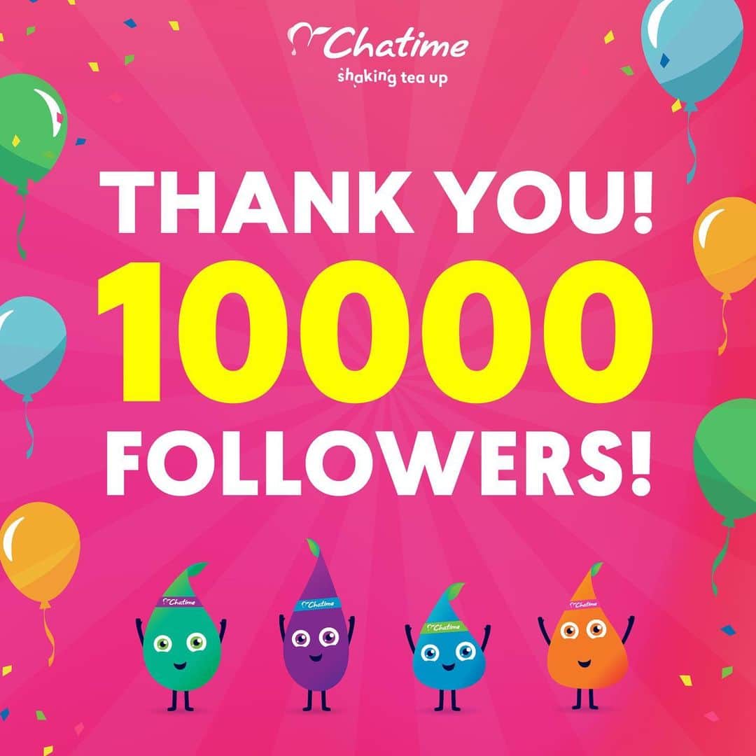 Chatime公式のインスタグラム