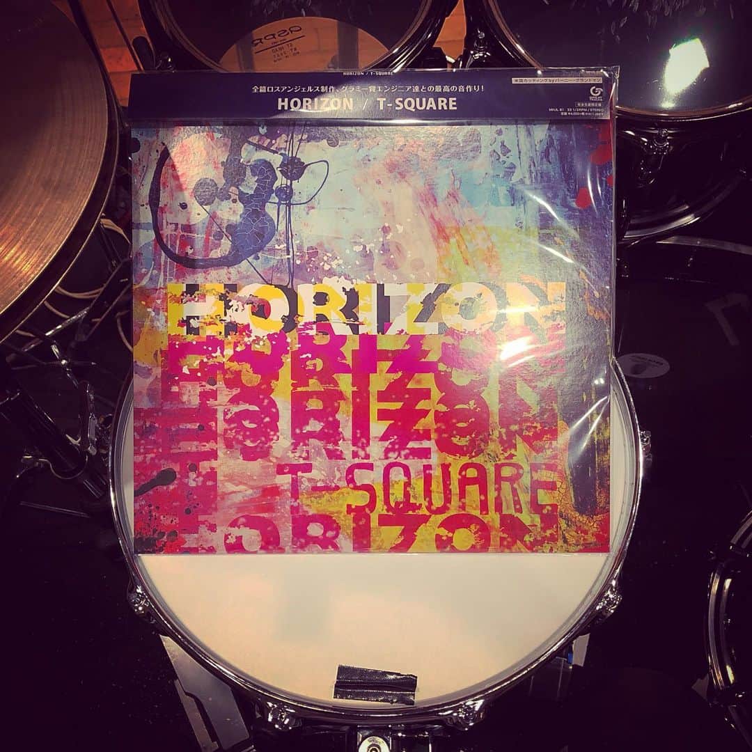 坂東慧さんのインスタグラム写真 - (坂東慧Instagram)「T-SQUARE HORIZON アナログ盤出来ました🙌」5月24日 16時05分 - bandohsatoshi