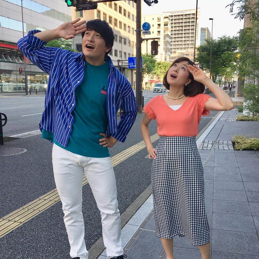 福岡放送「バリはやッ!」さんのインスタグラム写真 - (福岡放送「バリはやッ!」Instagram)「今日も厳しい暑さになりましたね💦水分補給をしっかり、食事をしっかりとって睡眠も取りましょう！  衣装は 財津アナ➡︎ #clear 北田くん➡︎ #jollyclan」5月24日 16時23分 - barihaya