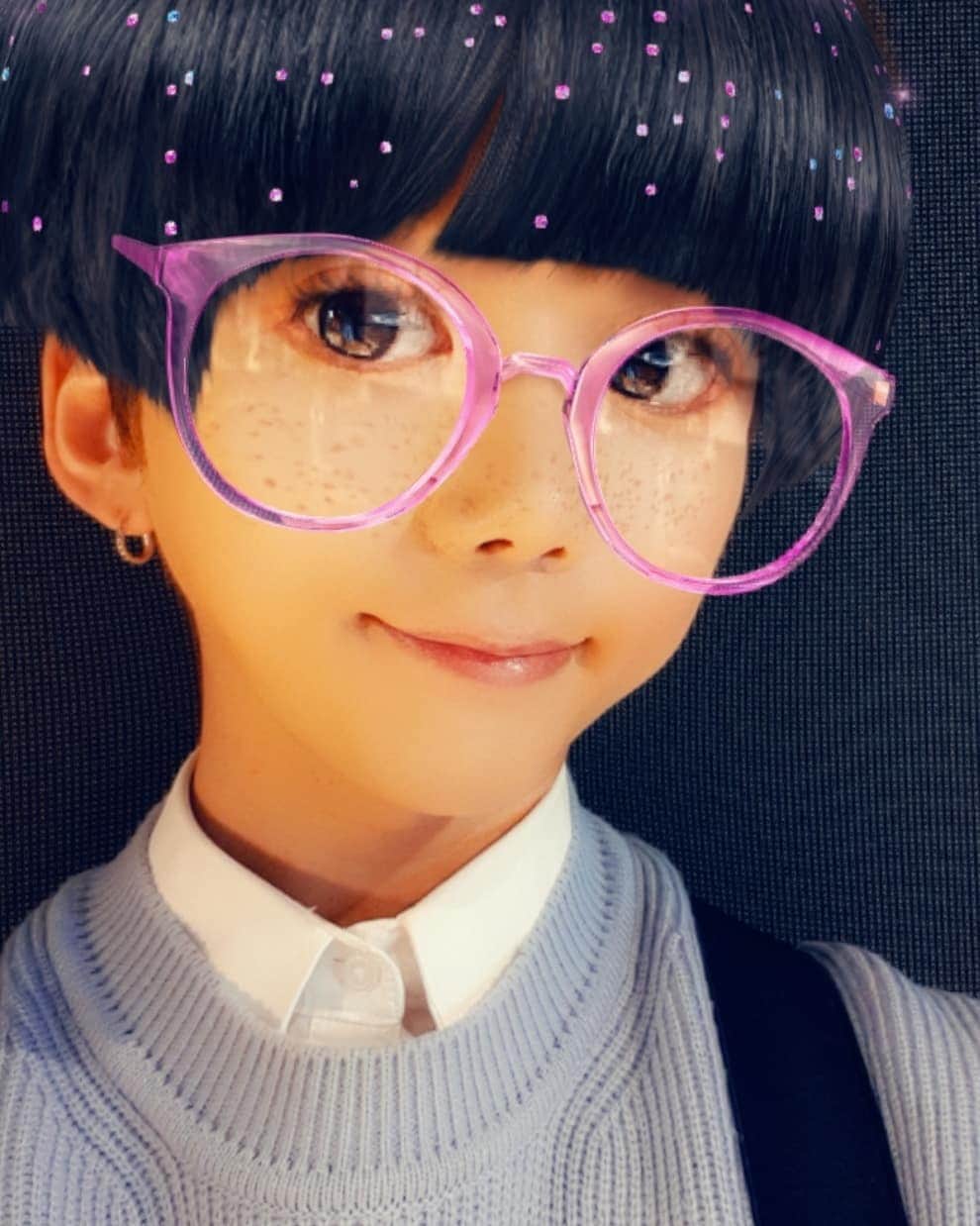 ロクヒョンさんのインスタグラム写真 - (ロクヒョンInstagram)「🧒😛😜😝🤪😈👻 #스냅챗 #snapchat #애기어플」5月24日 16時36分 - k_rockhyeon