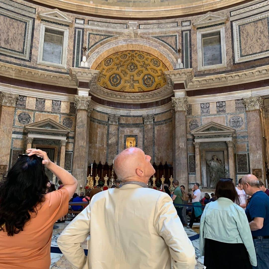 ノーマン・フォスターさんのインスタグラム写真 - (ノーマン・フォスターInstagram)「First destination in Rome - the Pantheon .」5月24日 16時40分 - officialnormanfoster