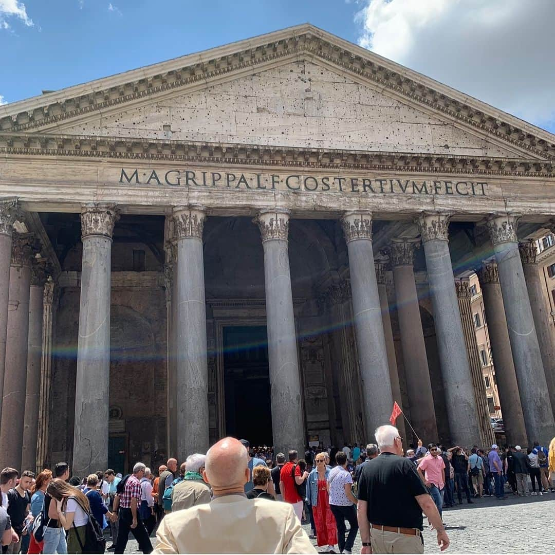 ノーマン・フォスターさんのインスタグラム写真 - (ノーマン・フォスターInstagram)「First destination in Rome - the Pantheon .」5月24日 16時40分 - officialnormanfoster