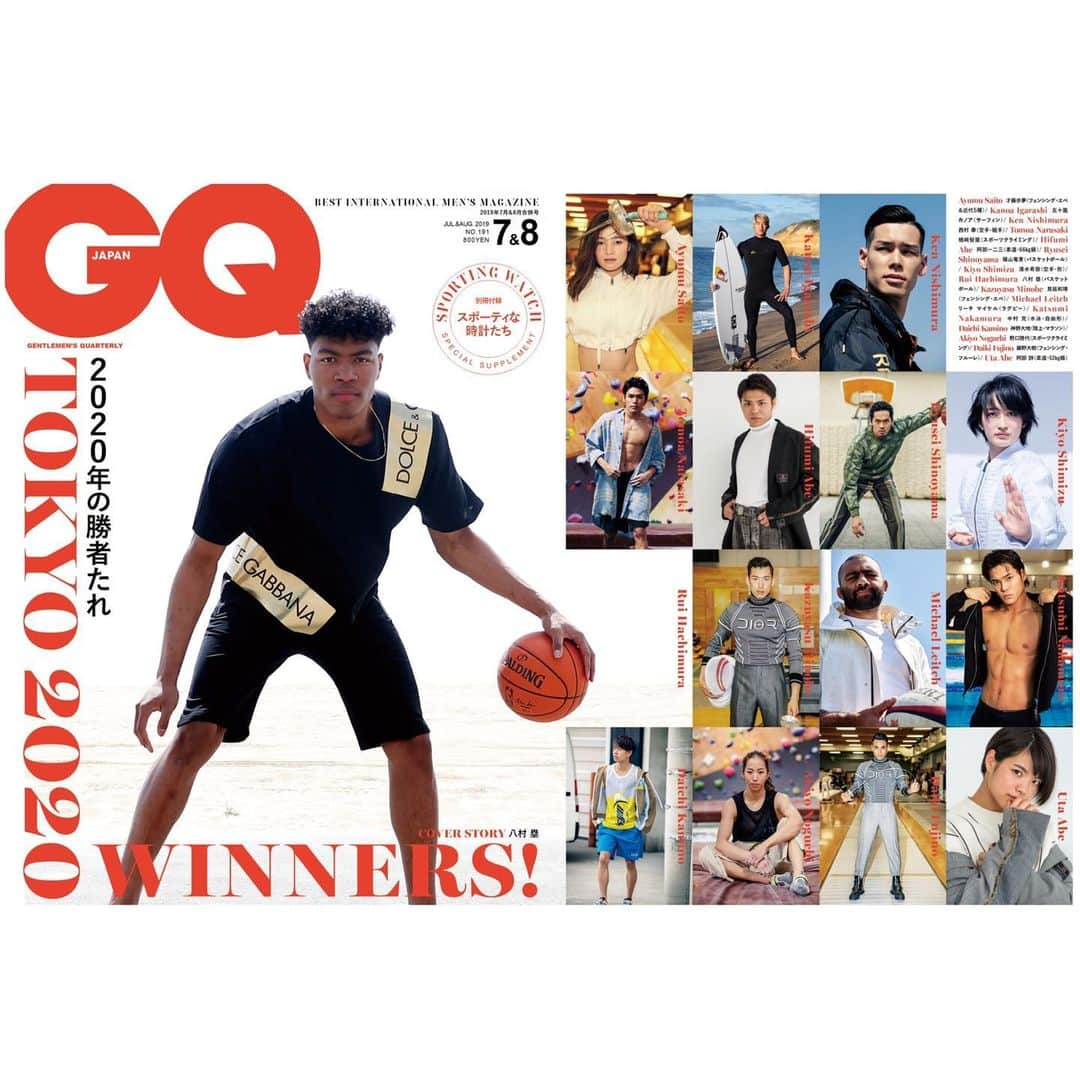 楢崎智亜さんのインスタグラム写真 - (楢崎智亜Instagram)「「GQ JAPAN」7•8合併号 明日 5/25発売です！ 東京2020で活躍が期待される若きアスリート特集に登場させてもらってます。いつもとは違った服装での撮影となりました。是非見てください！  @gqjapan」5月24日 17時17分 - tomoa_narasaki