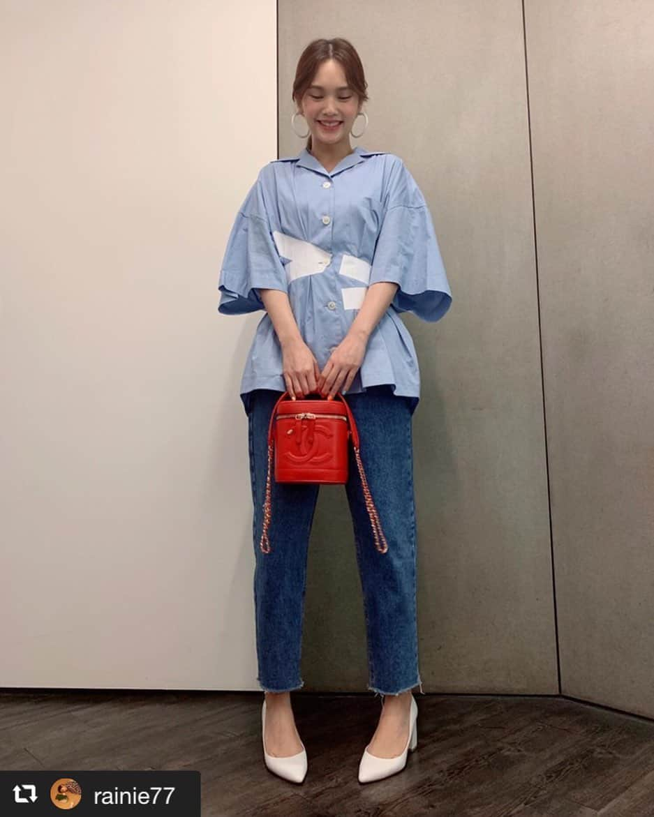 kolorさんのインスタグラム写真 - (kolorInstagram)「Thanks! @rainie77  #kolor #kolorofficial #ss19 #shirt」5月24日 17時27分 - kolorofficial