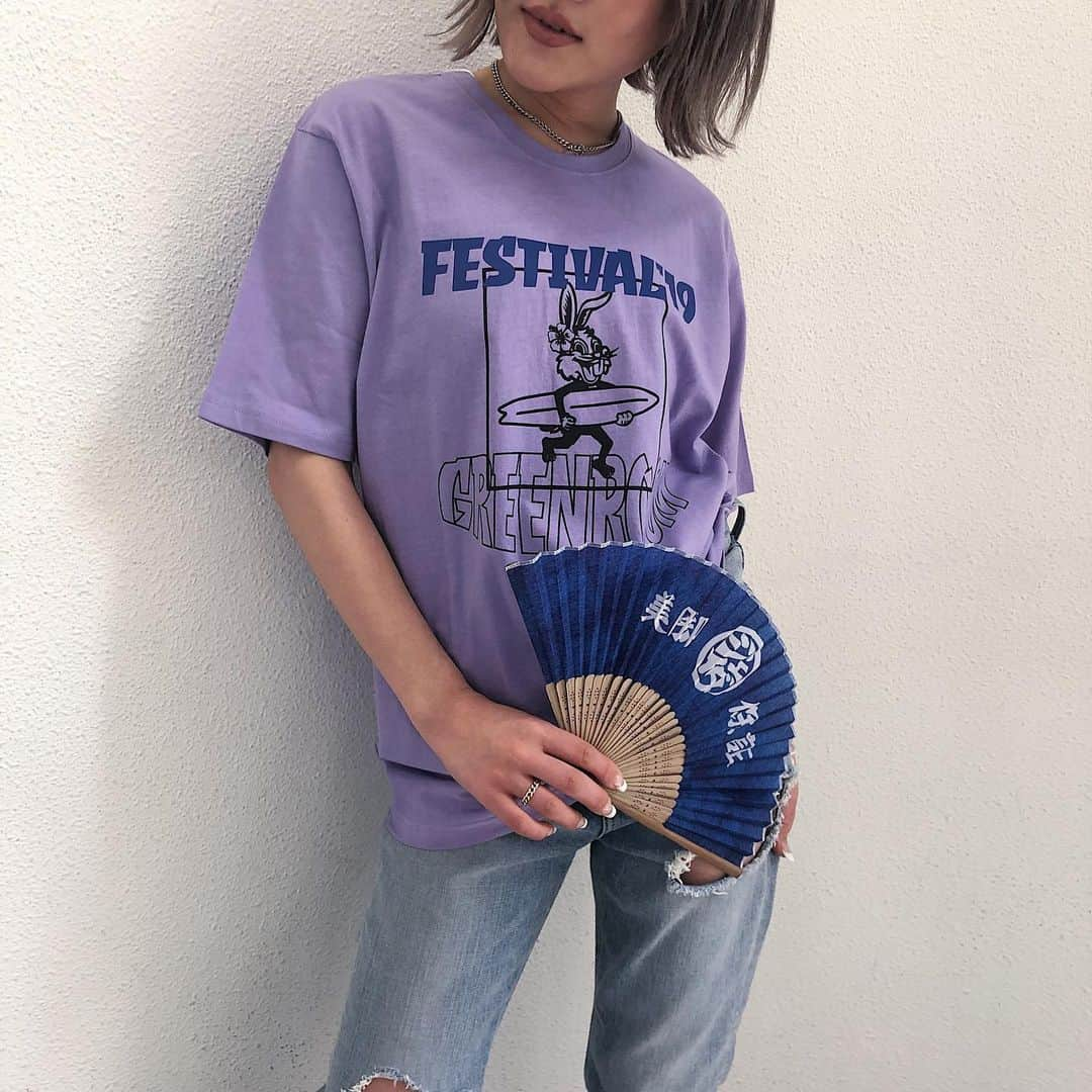 GYDAさんのインスタグラム写真 - (GYDAInstagram)「LIMITED ITEM ________________________ 【GREEN ROOM限定】 GREEN ROOM BUNNY BIG T SHIRT O.WHT/BLK/YLW/PPL ________________________ お楽しみに❤︎ #GYDA #greenroom #greenroomfestival #GYDA_GRF」5月24日 17時59分 - gydajp