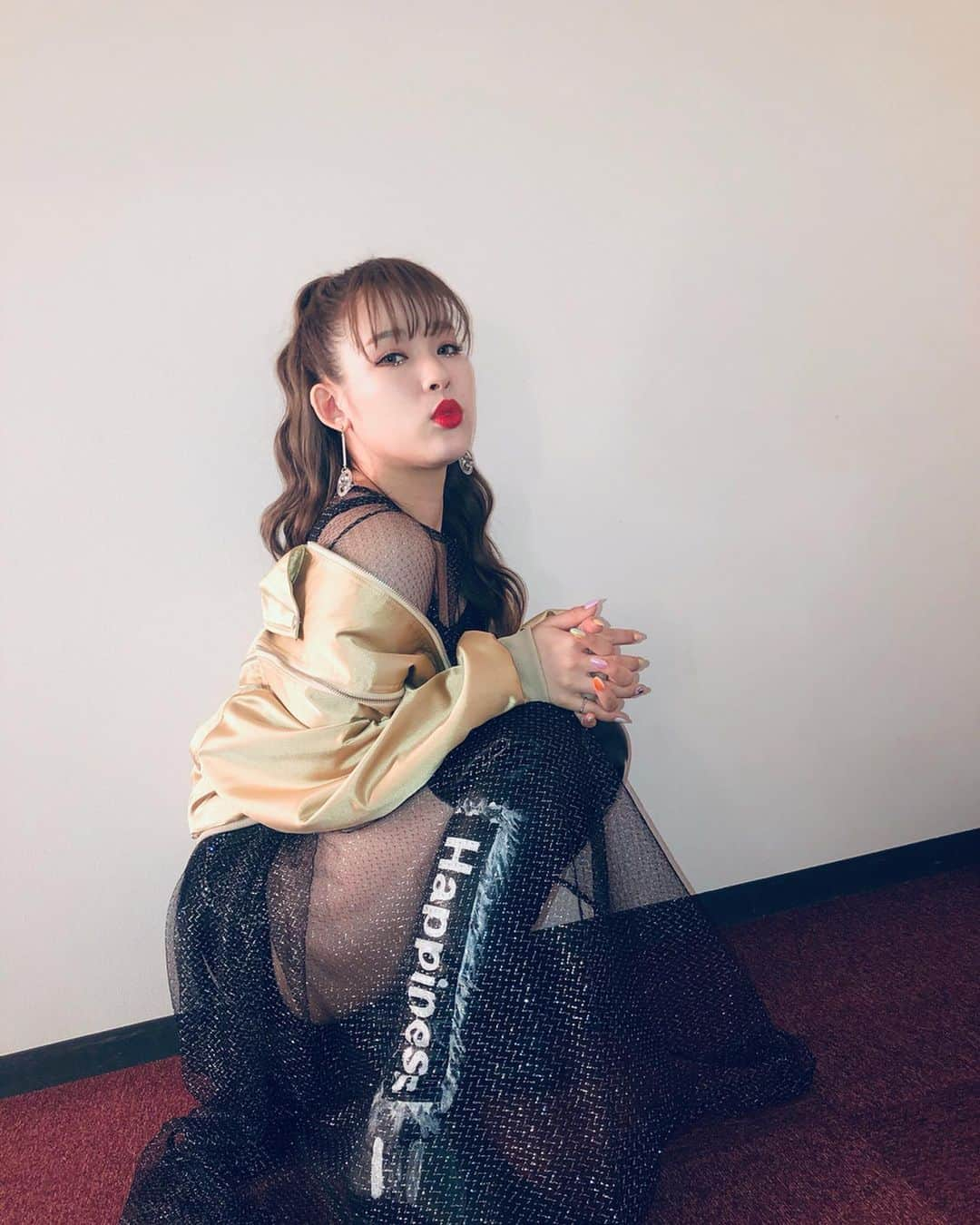 MIYUUさんのインスタグラム写真 - (MIYUUInstagram)「→Happiness part costume →👗@utsumisaoriii #egpower #happiness  #costume #hairstyle」5月24日 18時14分 - immiyuu_official