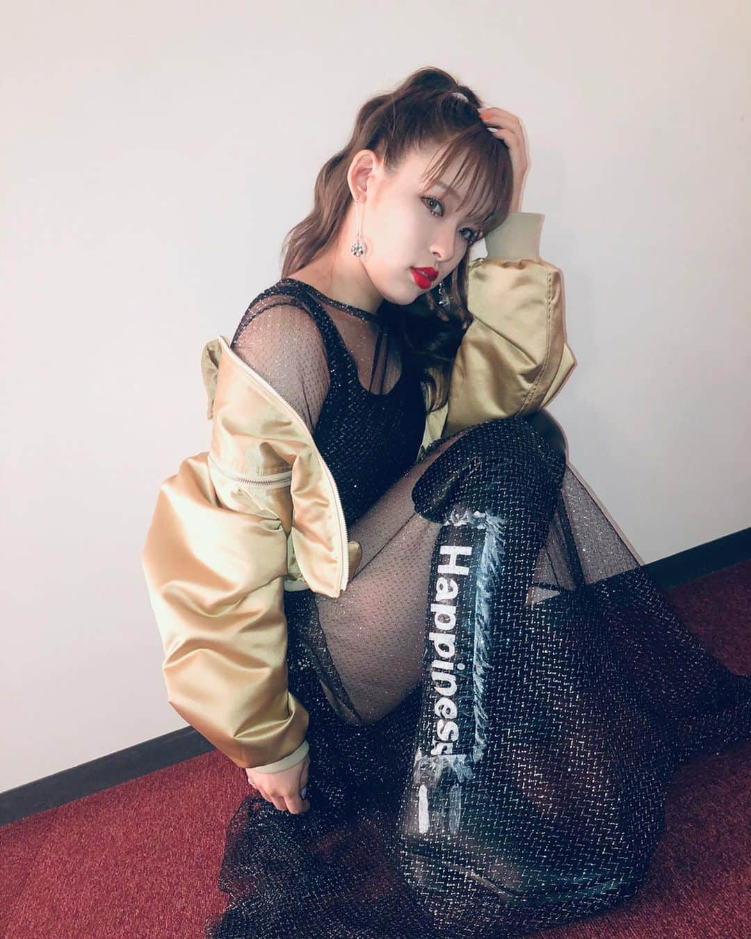 MIYUUさんのインスタグラム写真 - (MIYUUInstagram)「→Happiness part costume →👗@utsumisaoriii #egpower #happiness  #costume #hairstyle」5月24日 18時14分 - immiyuu_official