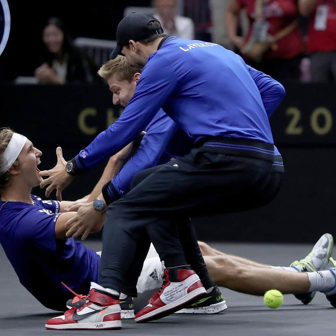 ATP World Tourさんのインスタグラム写真 - (ATP World TourInstagram)「My pick for the 2019 @lavercup is __________. 🏆 #ATPxLAVERCUP」5月24日 18時14分 - atptour