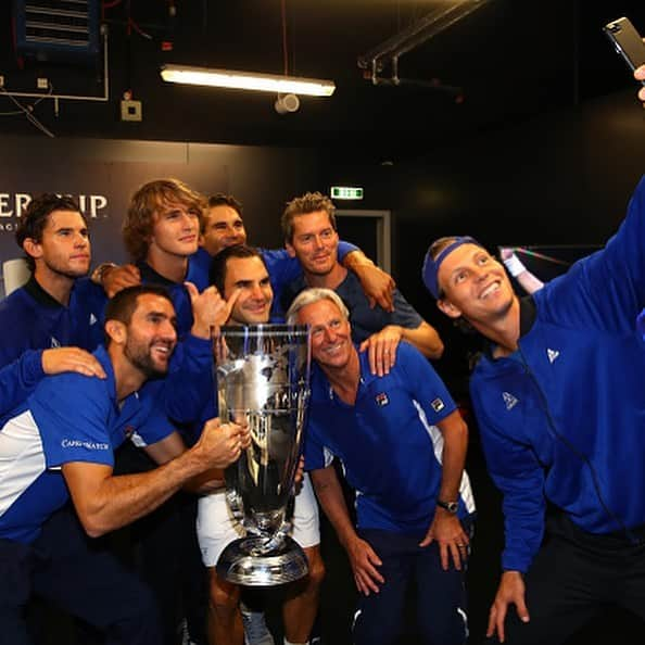 ATP World Tourさんのインスタグラム写真 - (ATP World TourInstagram)「My pick for the 2019 @lavercup is __________. 🏆 #ATPxLAVERCUP」5月24日 18時14分 - atptour