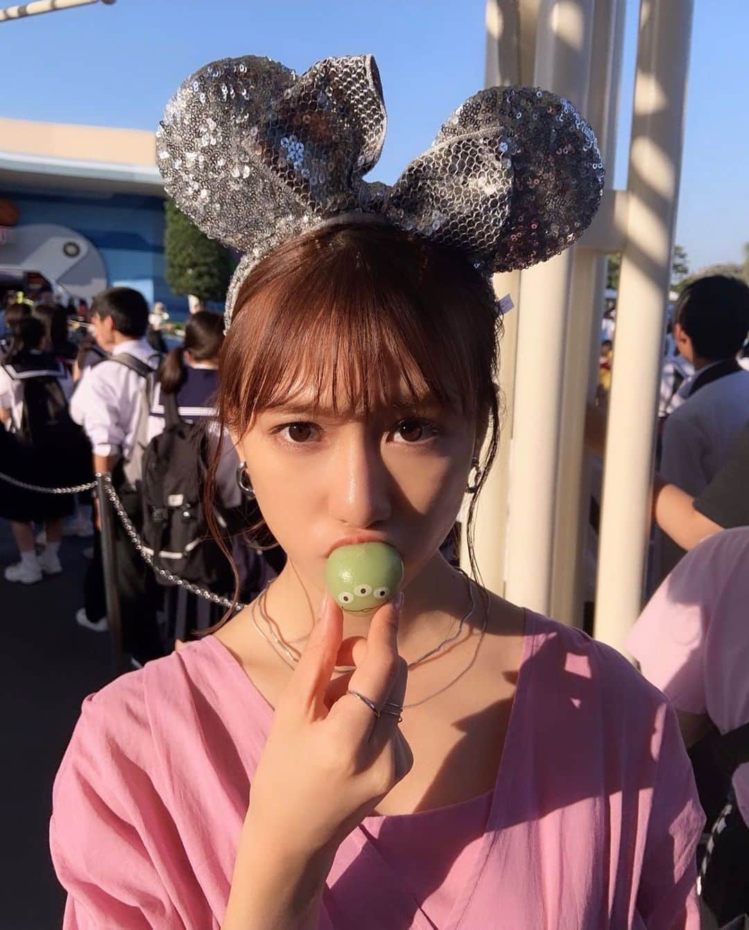 古泉千里さんのインスタグラム写真 - (古泉千里Instagram)「むにょ。💚 . . . #tokyodisneyland」5月24日 18時24分 - chisamipo1030