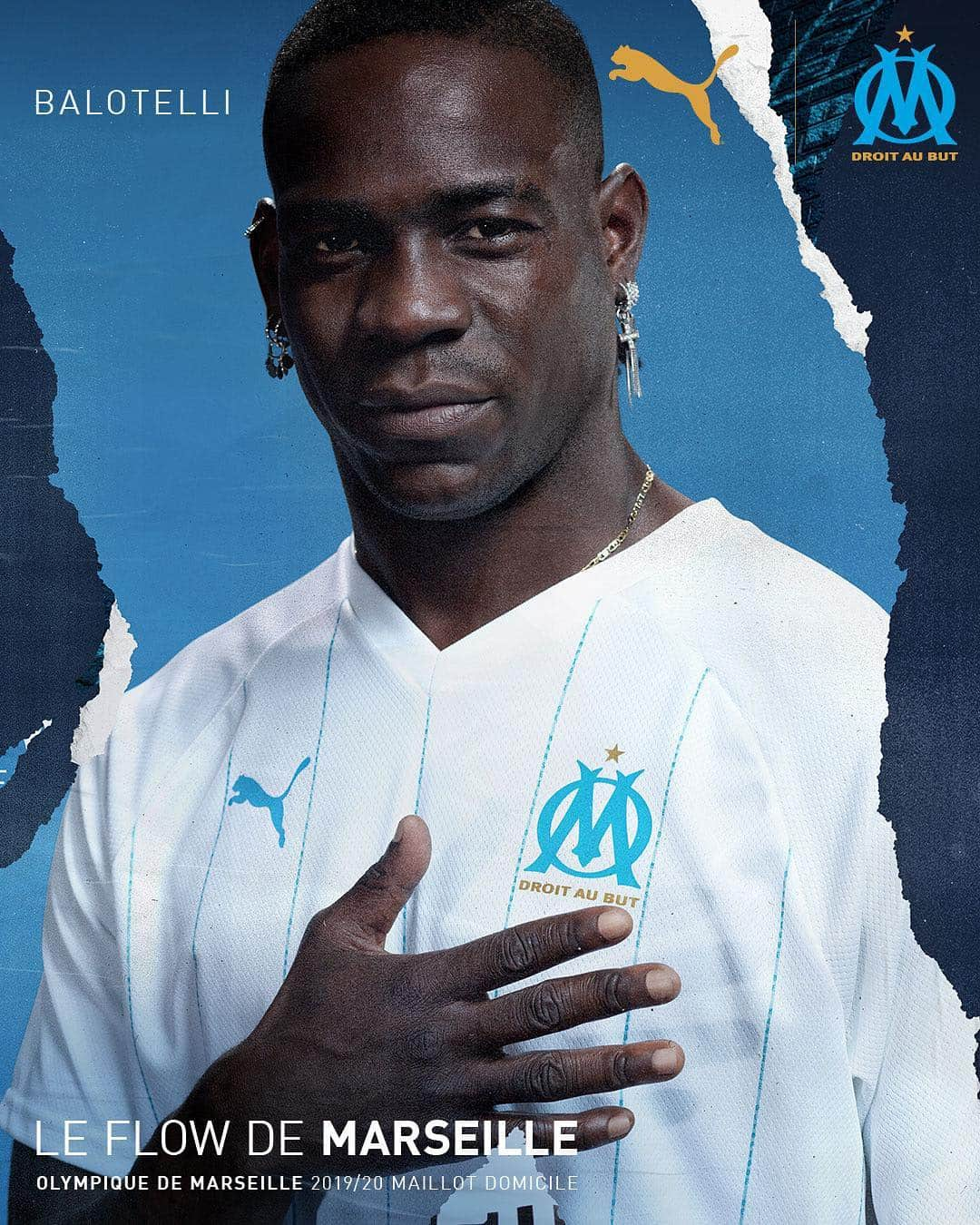 オリンピック・マルセイユさんのインスタグラム写真 - (オリンピック・マルセイユInstagram)「Pour l'amour du maillot 🔵⚪ ⠀ Démarque toi et shop le nouveau maillot OM saison 1⃣9⃣/2⃣0⃣ ⠀ #LeFlowDeMarseille #NewLevels」5月24日 18時25分 - olympiquedemarseille