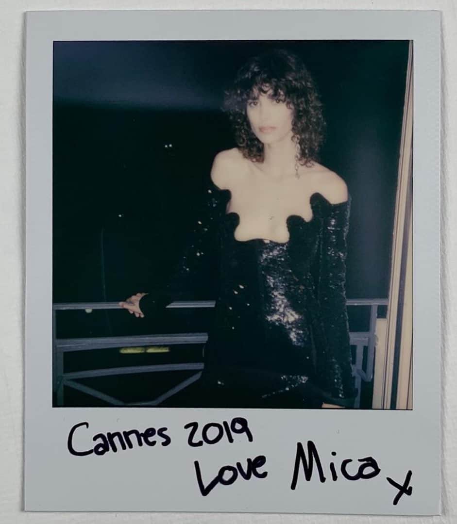 Vogue Parisさんのインスタグラム写真 - (Vogue ParisInstagram)「Polaroids from Cannes: @micarganaraz who we met in her suite at the film festival as she got ready to walk the red carpet in @YSL by @AnthonyVaccarello for Gaspard Noé’s film ‘Lux Æterna’ in which she stars, her first role in a film. See the video now via our stories. #Cannes2019 #MicaArganaraz」5月24日 18時41分 - voguefrance