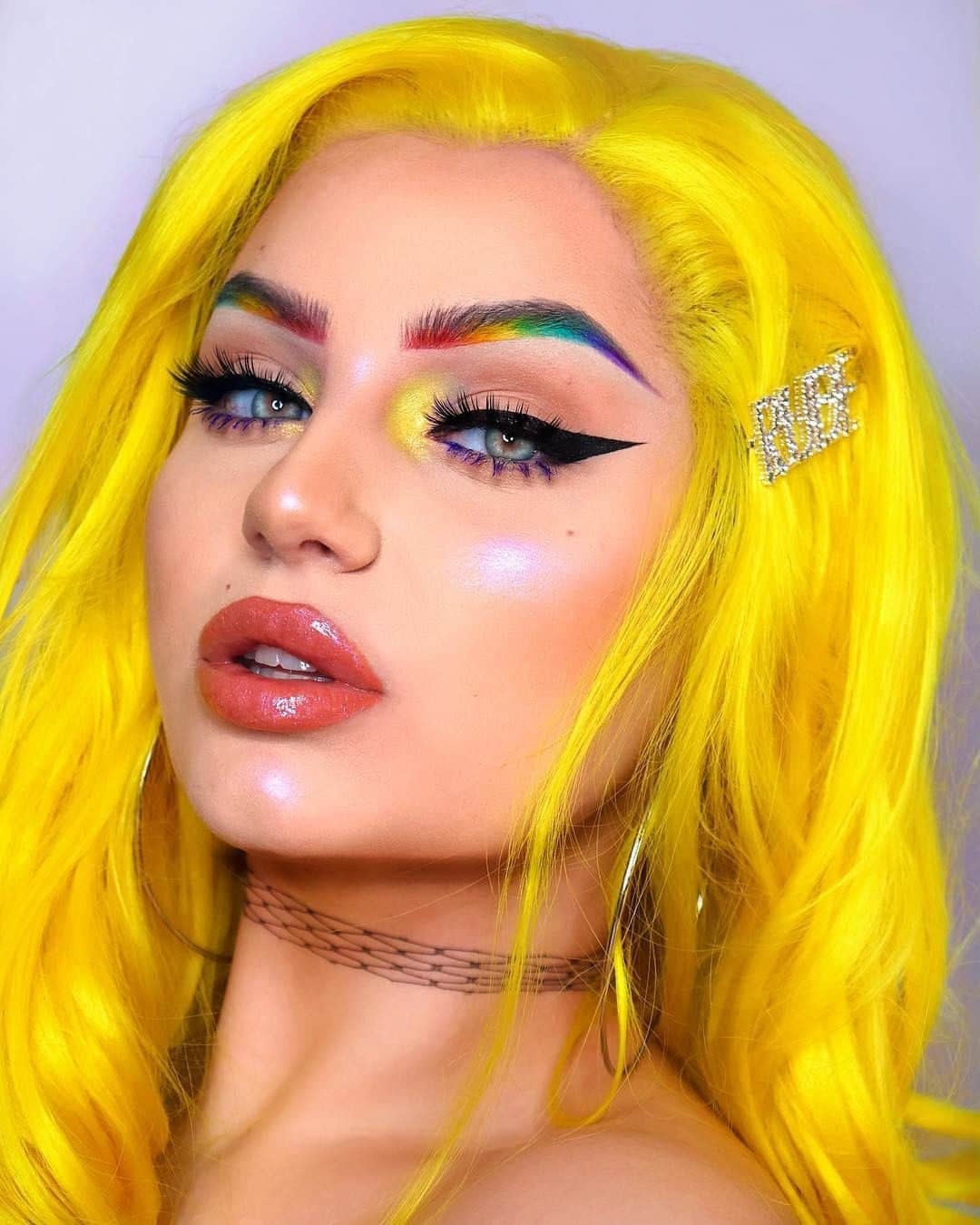NYX Cosmeticsさんのインスタグラム写真 - (NYX CosmeticsInstagram)「Living for this rainbow brow trend inspired by  @rocioceja_ & @nicoleetait 😍🌈 @sarinanexie uses our Can't Stop Won't Stop Concealer in 'Vanilla' to create the perfect base for this colorful t #MOTD ✨ || #nyxcosmetics #nyxprofessionalmakeup #crueltyfreebeauty」5月25日 4時15分 - nyxcosmetics