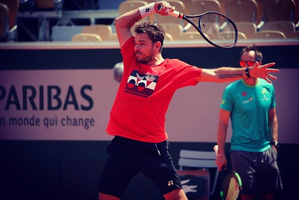 スタニスラス・ワウリンカさんのインスタグラム写真 - (スタニスラス・ワウリンカInstagram)「Back in Paris 🤸🏻‍♂️🎾😏📍 @rolandgarros  #tennis #paris #memories #workhard #trusttheprocess」5月25日 5時10分 - stanwawrinka85