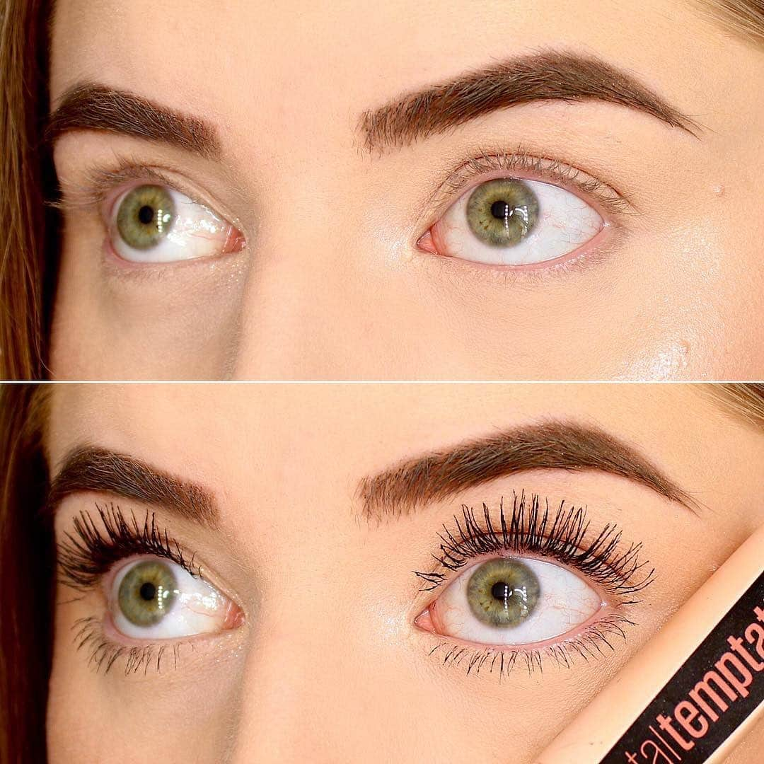 Maybelline New Yorkさんのインスタグラム写真 - (Maybelline New YorkInstagram)「Living for @paulawwolf’s before and after of her lashes using the #totaltemptation mascara! Leave some 💗 if you love this mascara! 💗 #regram #mnyitlook」5月25日 5時12分 - maybelline