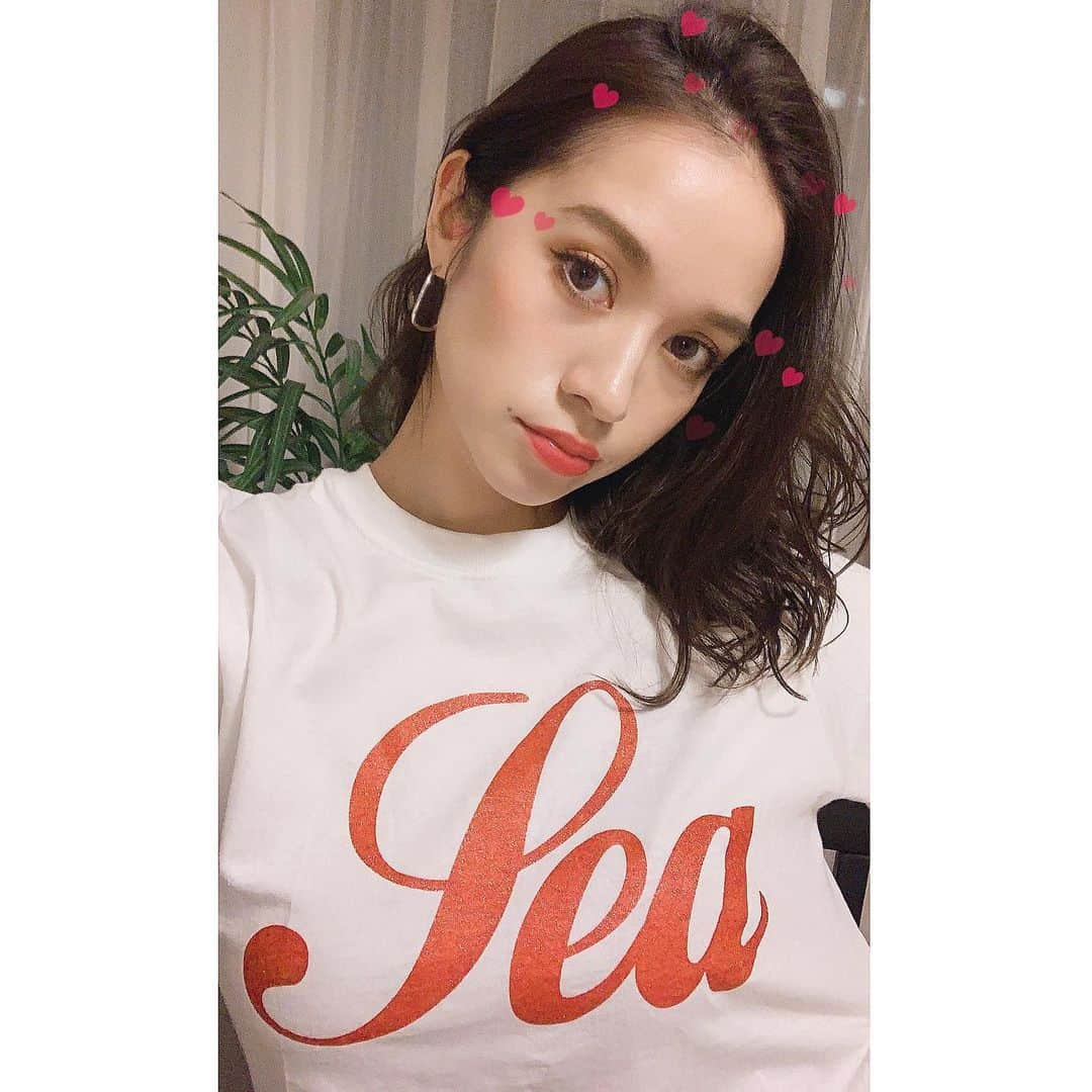 大森美知さんのインスタグラム写真 - (大森美知Instagram)「I♥️SEA 今日のしふく @windandsea_wear #🐻 #熊谷さん #LOVE #windandsea #ootd #みちしふく」5月24日 20時38分 - michi_oomori_official