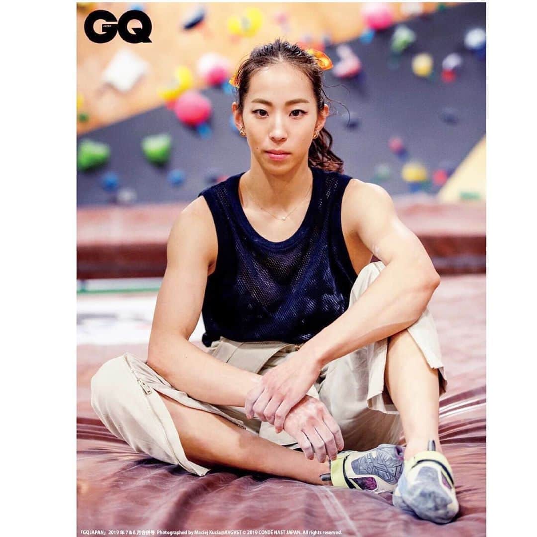 野口啓代のインスタグラム：「GQ JAPAN👑 5/25 発売!!! * * * @gqjapan」