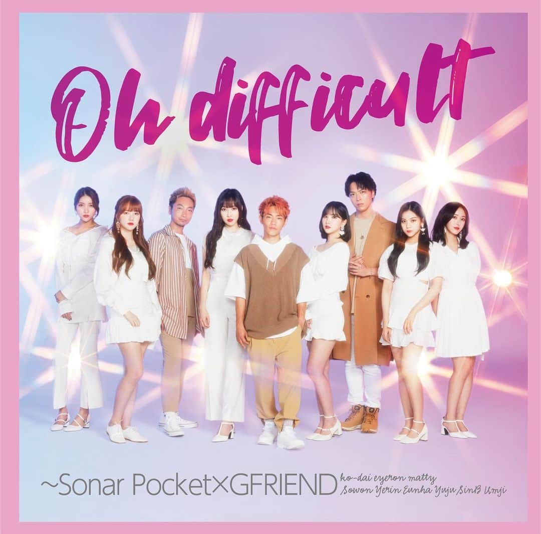 ワーナーミュージック・ジャパンさんのインスタグラム写真 - (ワーナーミュージック・ジャパンInstagram)「Sonar Pocket ・ 7月3日NEWシングル「Oh difficult ～Sonar Pocket×GFRIEND」ビジュアルが完成✨」5月24日 21時25分 - warnermusic_jp
