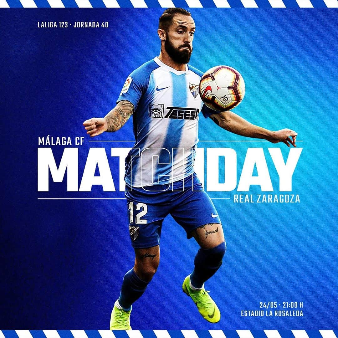 マラガCFさんのインスタグラム写真 - (マラガCFInstagram)「¡Día de partido! | Match day! . #MálagaRealZaragoza」5月24日 21時37分 - malagacf