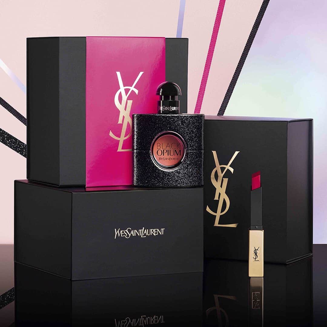 Yves Saint Laurent Beautyさんのインスタグラム写真 - (Yves Saint Laurent BeautyInstagram)「The gift that says: “Thanks Mom, for my impeccable taste” 😉 BLACK OPIUM EAU DE PARFUM ROUGE PUR COUTURE THE SLIM in N°1 ROUGE EXTRAVAGANT #yslbeauty #mothersday #blackopium #rougepurcouturetheslim」5月24日 21時41分 - yslbeauty