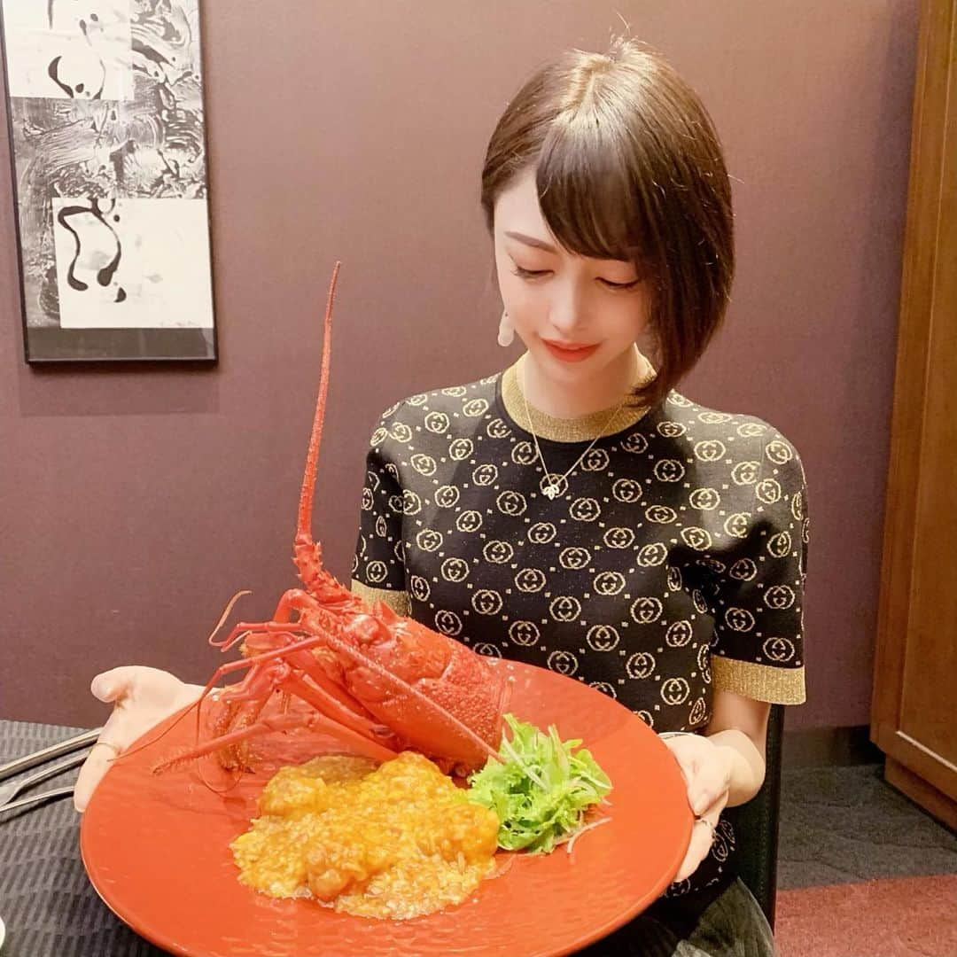 サキ吉さんのインスタグラム写真 - (サキ吉Instagram)「ちなみに今日はランチから豪華でした☺️✨ ラフィとパワーランチ🙆‍♀️❣️ ． #渋谷 #セルリアンタワー #中華 #陳建一 #伊勢海老のエビチリ」5月24日 21時50分 - sakikichi1201