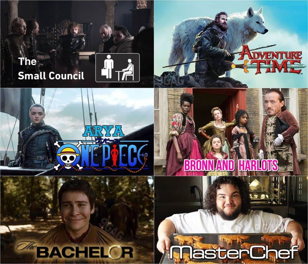 9GAGさんのインスタグラム写真 - (9GAGInstagram)「Which spin-off show would you like to watch?⠀ #gameofthrones #spinoff #onepiece #theoffice」5月24日 22時04分 - 9gag