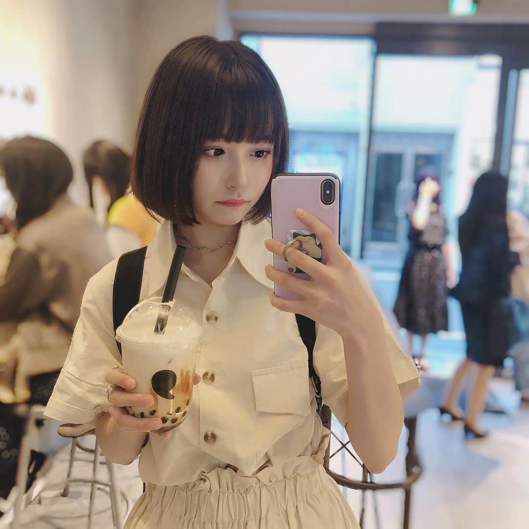 山本優菜さんのインスタグラム写真 - (山本優菜Instagram)「焦がしが急に飲みたくなる  #コンマティー」5月24日 22時05分 - yamamoto__yuna