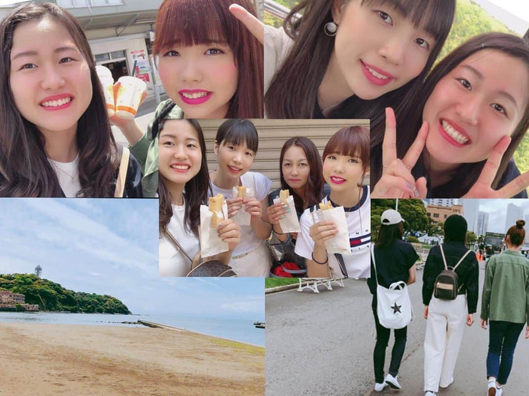 小川愛里奈さんのインスタグラム写真 - (小川愛里奈Instagram)「黒鷲旗が終わって、少しの間休みを頂きました❤ 今回は色んな所行けたし、 家族旅行も行けていいリフレッシュが出来ました✨ 日頃中々会えない友達や、 バレー部に会えてパワーと元気を貰えました😊  #就実バレー✨ #あいか次はゆっくり会お✨ #小川三姉妹 👩‍👧‍👦 #あおちゃんや、たくみくんにも会えて嬉しかった✨ #今回あってくれた人ありがとう 🤗 #よーし！明日からまた頑張るぞ👍🏻✨」5月24日 22時38分 - o.eri12