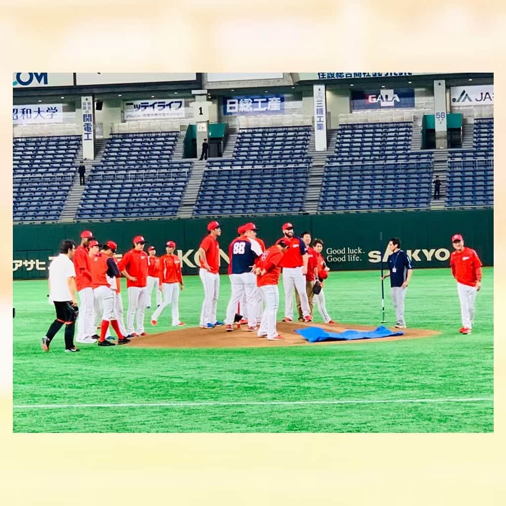 福田典子さんのインスタグラム写真 - (福田典子Instagram)「きょうは、#巨人 vs #広島 の取材で東京ドームへ行ってきました！ . 広島は今季初めての #東京ドーム での試合で、投手の皆さんはもちろん、マウンド周りで見ていた野手の皆さんまでマウンドから試しに投げていました✨ . そしてもちろん、今季から広島に移籍した長野選手にとっても、初めての東京ドームでの #巨人戦 。 練習に出てきたとき、ファンの方から大きな声で名前を呼ばれて手を振り返しながら笑顔で走って行く姿を、巨人と広島、両チームのファンの皆さんが写真に収めていました📸 . . . さぁ、その #首位攻防戦 がどうなったのか！ #プロ野球 各チームの結果は？ #全仏オープン 、現地からの最新情報！ #ウエイトリフティング レジェンドがまさかの… #大相撲夏場所 13日目 #フィギュアスケート #SPORTSウォッチャー #ミテネー #sports #スポーツ」5月24日 23時24分 - norikofukuda212