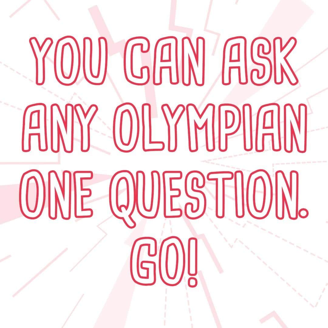 オリンピックチャンネルさんのインスタグラム写真 - (オリンピックチャンネルInstagram)「…and who would you ask? 🤔」5月25日 2時00分 - olympicchannel_x