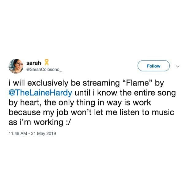 American Idolさんのインスタグラム写真 - (American IdolInstagram)「Take their word for it and download @TheLaineHardy "Flame" NOW 🔥 #LinkInBio」5月25日 2時36分 - americanidol