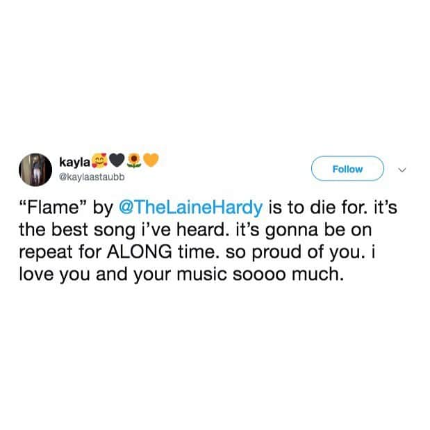 American Idolさんのインスタグラム写真 - (American IdolInstagram)「Take their word for it and download @TheLaineHardy "Flame" NOW 🔥 #LinkInBio」5月25日 2時36分 - americanidol