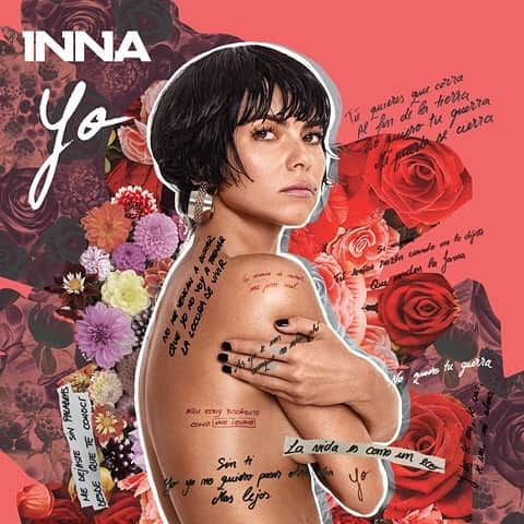 インナさんのインスタグラム写真 - (インナInstagram)「OMG! So excited to share with you my album cover! “YO” will be out on 31st of May! ❤️ Mucho amor!」5月25日 2時55分 - inna