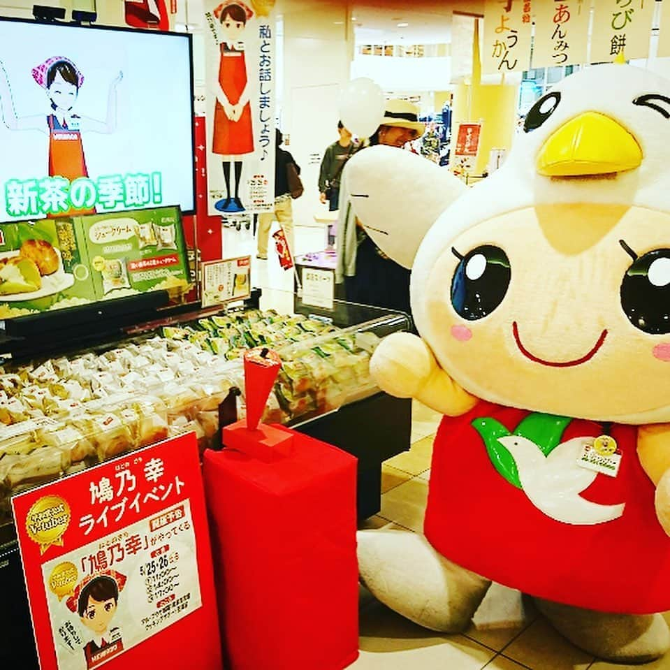 平和堂イメージキャラクター「はとっぴー」のインスタグラム