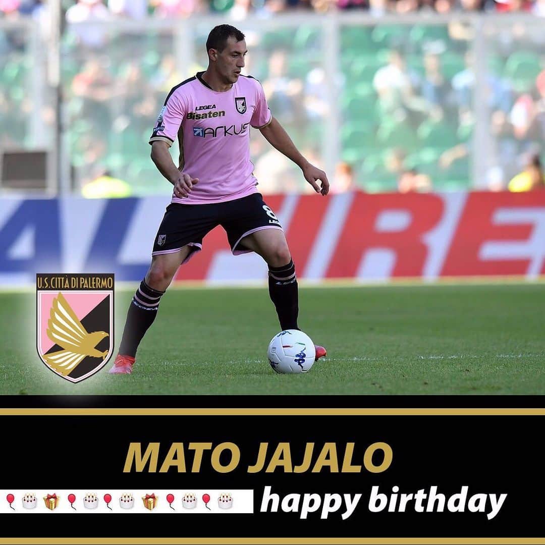 USチッタ・ディ・パレルモのインスタグラム：「Buon compleanno Mato 🎂」