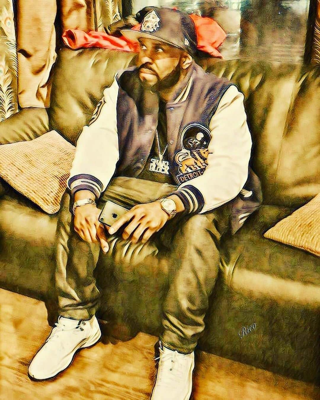 ファンクマスター・フレックスのインスタグラム：「Just some nice art! Via: @rico_hodari_」