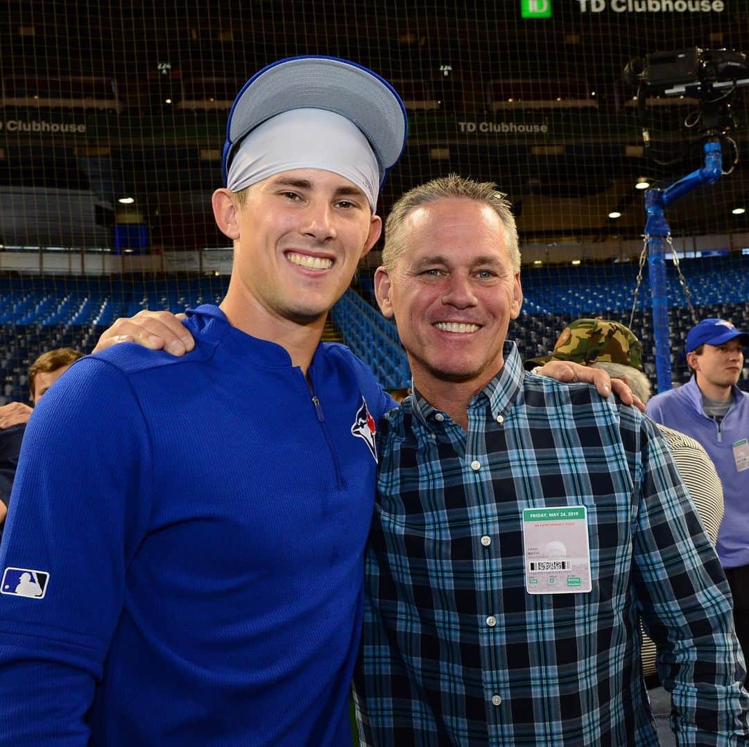 トロント・ブルージェイズさんのインスタグラム写真 - (トロント・ブルージェイズInstagram)「The Biggio family is in the house 💙 #LetsGoBlueJays」5月25日 6時44分 - bluejays