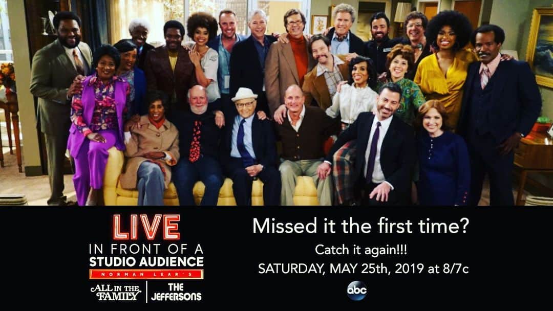 ショーン・ヘイズさんのインスタグラム写真 - (ショーン・ヘイズInstagram)「Hey, guys!  If you missed it the first time around, ABC is re-airing “All In The Family” & “The Jeffersons” TOMORROW night, Saturday, May 25th, 2019 at 8/7c. Set your DVRs. 📺📼😃 #LiveInFrontOfAStudioAudience」5月25日 6時46分 - seanhayes