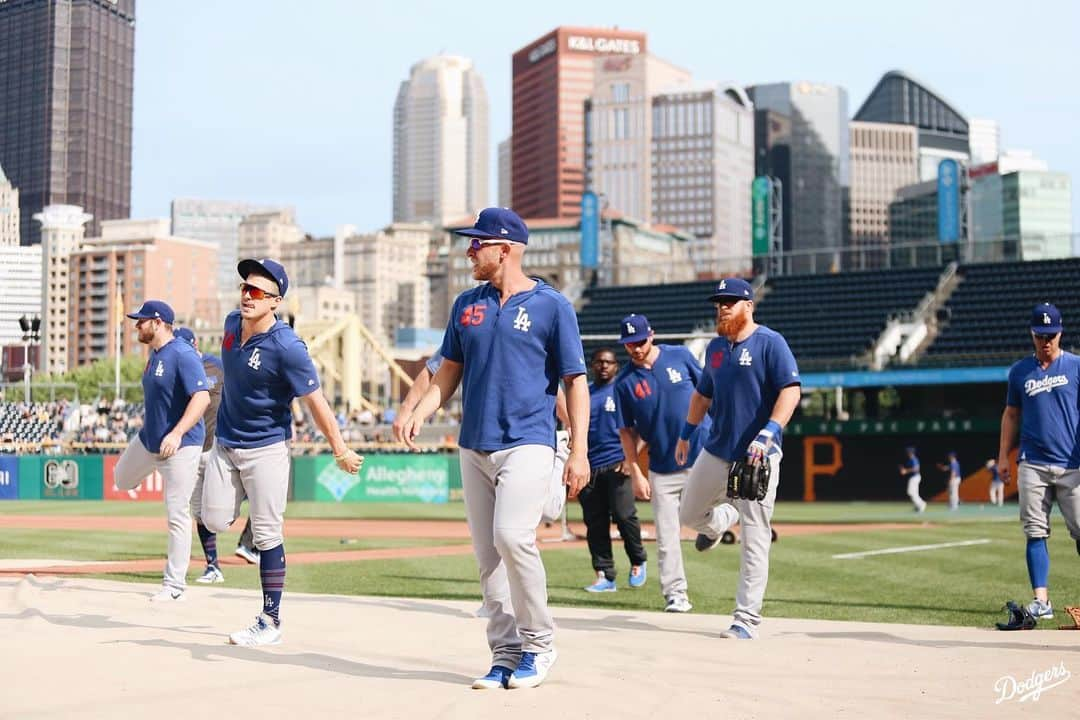 Los Angeles Dodgersさんのインスタグラム写真 - (Los Angeles DodgersInstagram)「📍Pittsburgh」5月25日 7時11分 - dodgers