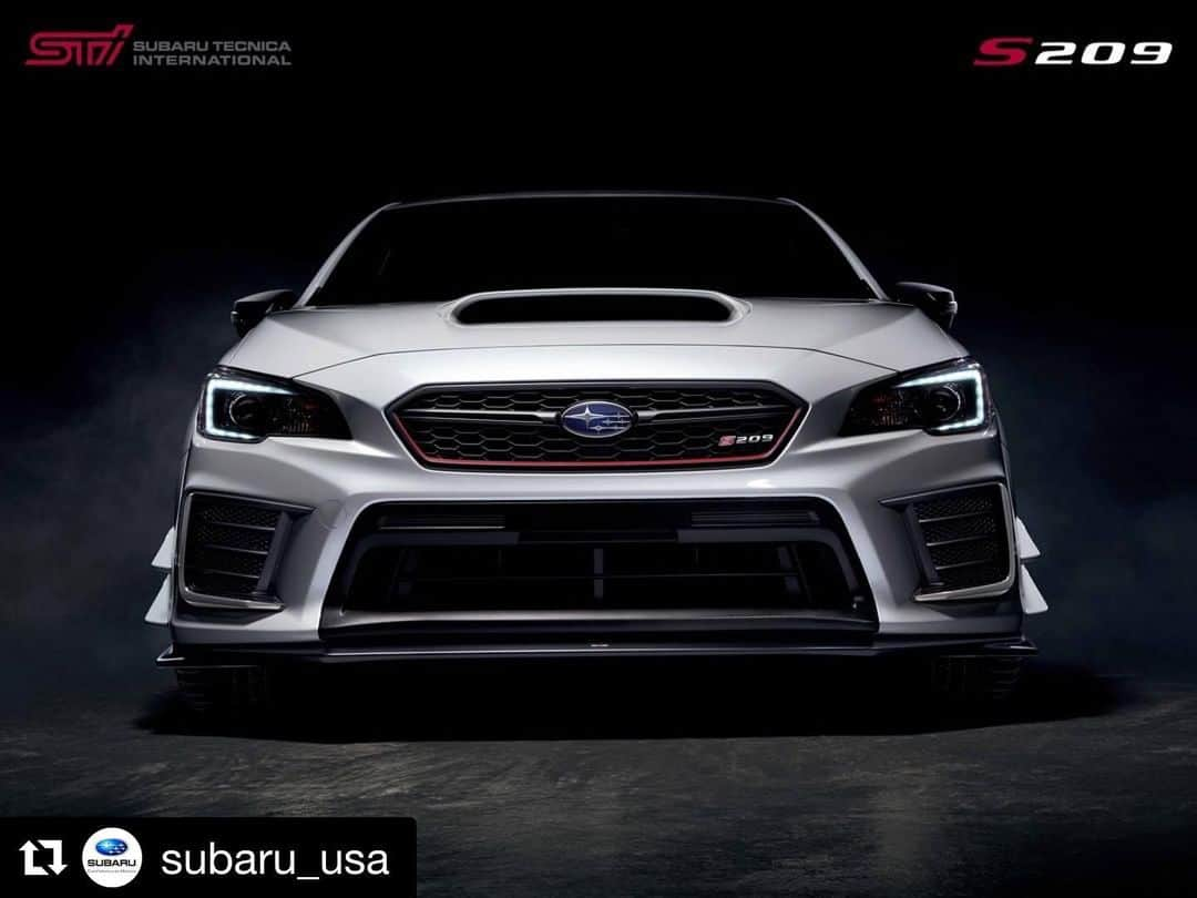 Subaru Rally Team USAさんのインスタグラム写真 - (Subaru Rally Team USAInstagram)「🙏🙏🙏 #takemymoney ✨@subaru.tecnica.international #Subaru #STI #S209  #Repost @subaru_usa ・・・ The most powerful, best-handling, and most exciting Subaru Tecnica International model ever created is here. Join us June 16 at @Boxerfest to see the 2019 STI 209 in person. #FrontEndFriday #STI  Get your tickets today: boxerfest.com」5月25日 9時07分 - subarumotorsportsusa