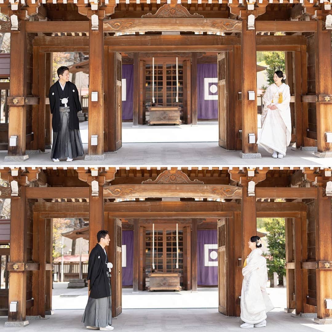 のインスタグラム：「お互いだんだん近づいてって、最後こっち向いて！フォーリンラブって感じでイエスってかんじでっ！！ . そう指示したのは僕ですが特にテレくさいとも思わない。キャリアが長くなるにつれ、色々マヒしてくるのだ. . . #JUNOの前撮り . . . .」