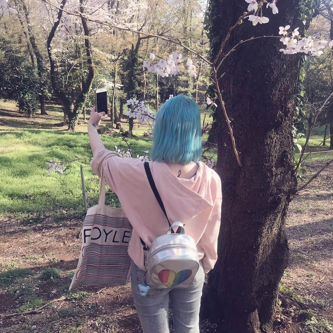 mimeiさんのインスタグラム写真 - (mimeiInstagram)「お久しぶり🐳💨🌸」5月25日 11時37分 - mimeiland