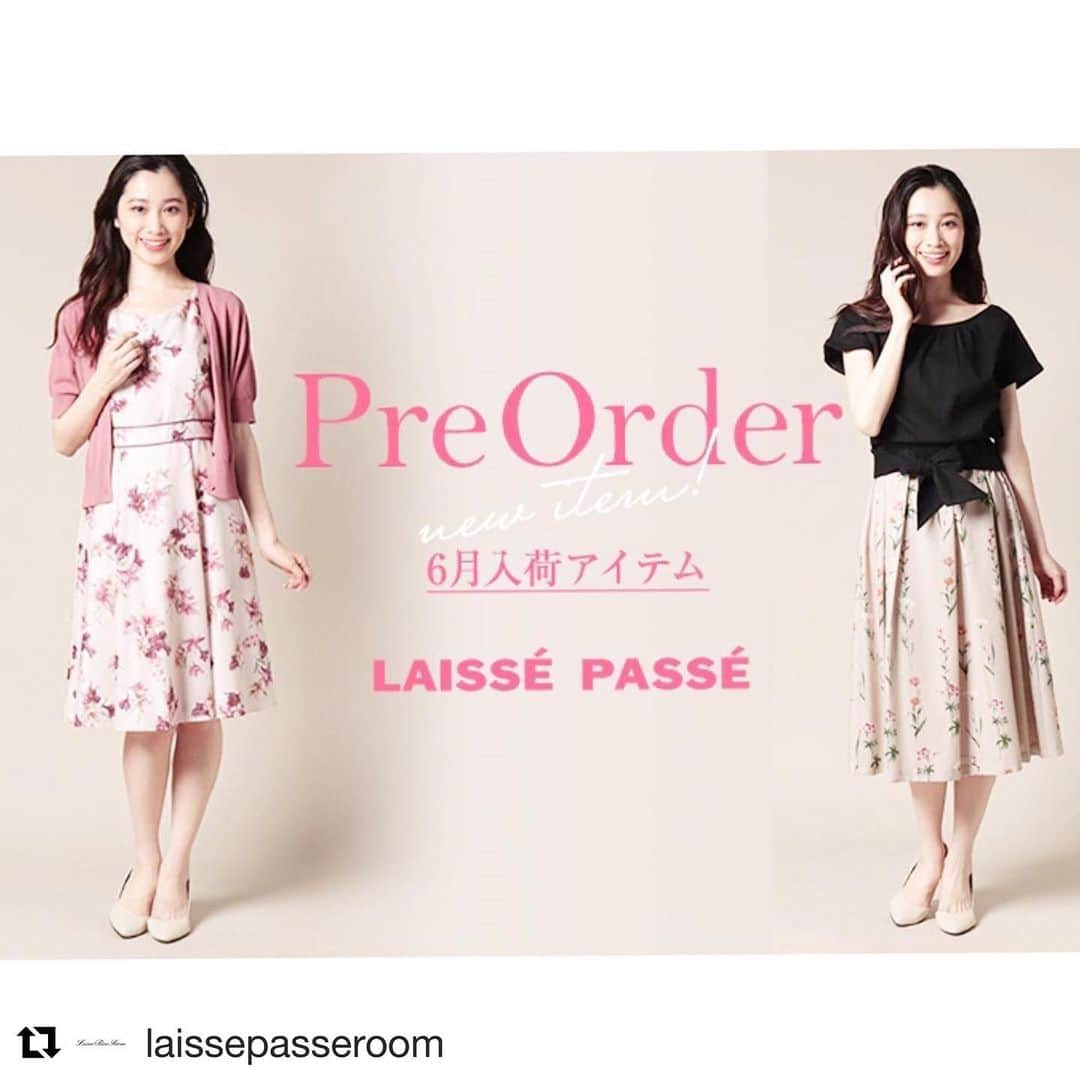 LAISSE PASSEさんのインスタグラム写真 - (LAISSE PASSEInstagram)「Pre Order START❤︎﻿ ﻿ #Repost @laissepasseroom with @get_repost﻿ ・・・﻿ PRE ORDER..🌷 ﻿﻿ ﻿﻿ ﻿﻿ @laisse_passe ﻿﻿ ６月発売の新作6コーデ♪﻿﻿ ﻿﻿ 夏に向けて1枚でサマになるリリーブーケの﻿﻿ SETアイテムや通勤に映えるブラウスコーデが﻿﻿ いち早く受注して頂けます！﻿﻿ ﻿﻿ ﻿﻿ ﻿﻿ 10%OFFも同時開催してるので﻿﻿ この機会をお見逃しなく♡﻿﻿ ﻿﻿ ﻿﻿ ﻿﻿ #laissepasseroom#laissepasse ﻿﻿ #レッセパッセルーム#レッセパッセ﻿﻿ #preorder#予約#新作コーデ﻿﻿ #デートコーデ#オフィスコーデ﻿﻿ #花柄ワンピース#スカートコーデ﻿﻿ #fashion」5月25日 12時33分 - laisse_passe