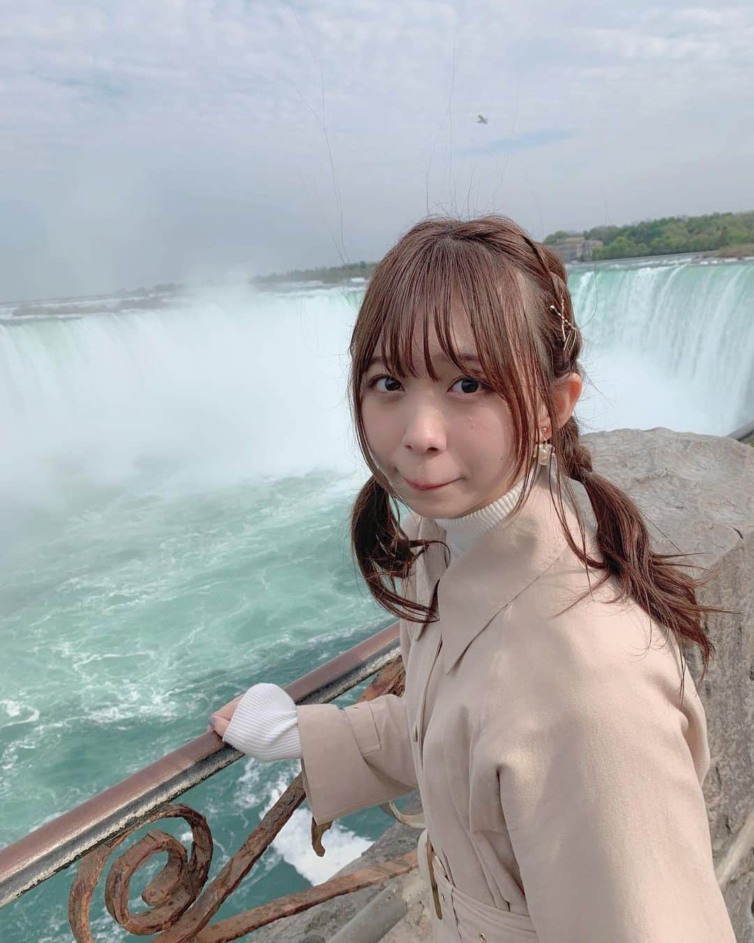 松田美里さんのインスタグラム写真 - (松田美里Instagram)「ナイアガラの滝にめろめろでした すごかった #canada#Niagara」5月25日 13時13分 - miri_matsuda